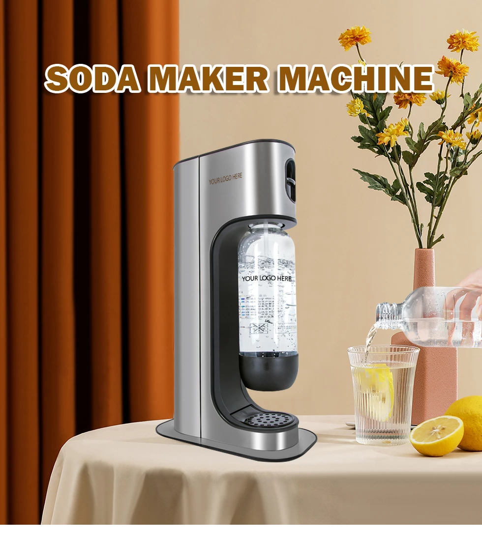 stainless steel soda maker machine sparkling water machine