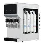 Desktop 3 Taps desktop Water Dispenser Hot Cold Water Cooler Water Purifier with Optional UV ALKALINE