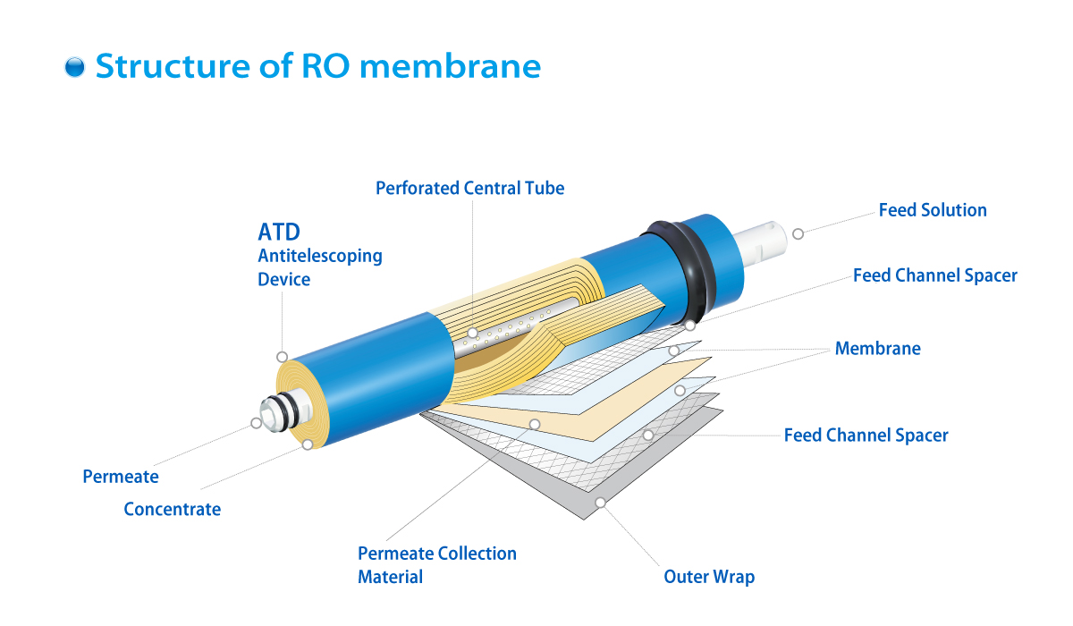 What is the RO Membrane Made of and How Does It Work?